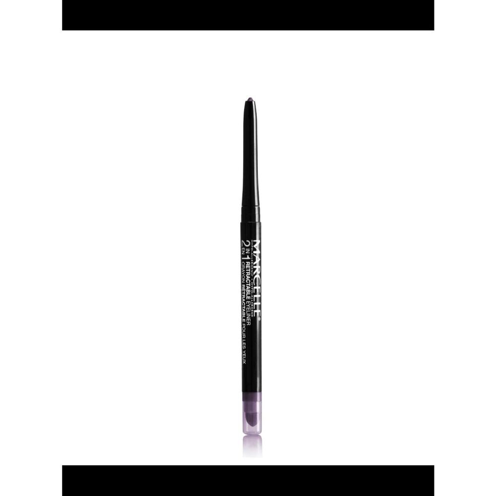 Marcelle 2-in-1 Retractable Eyeliner & Blender in Amethyst Waterproof 12H Hold